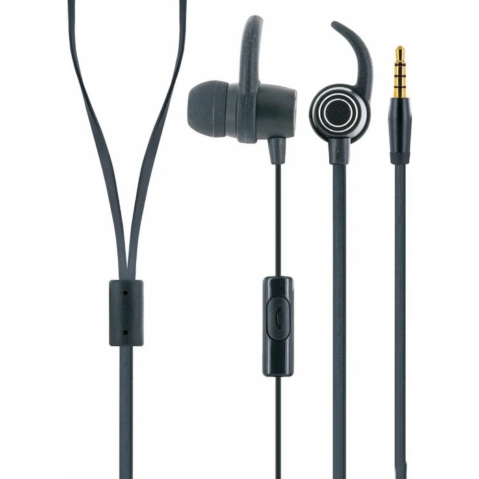 Handsfree Ακουστικά Schwaiger In-Ear 1 x 3,5 mm Black