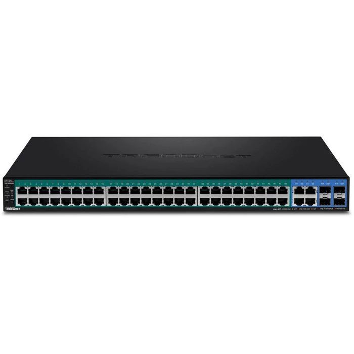 Network Switch Trendnet 52 -Port Gbit Managed PoE+ 740W WebSmart 19"