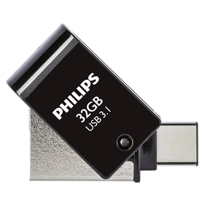 USB Flash 32GB Philips 2 in 1 Black