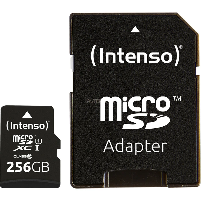 Κάρτα Μνήμης microSDXC 256GB Intenso Premium