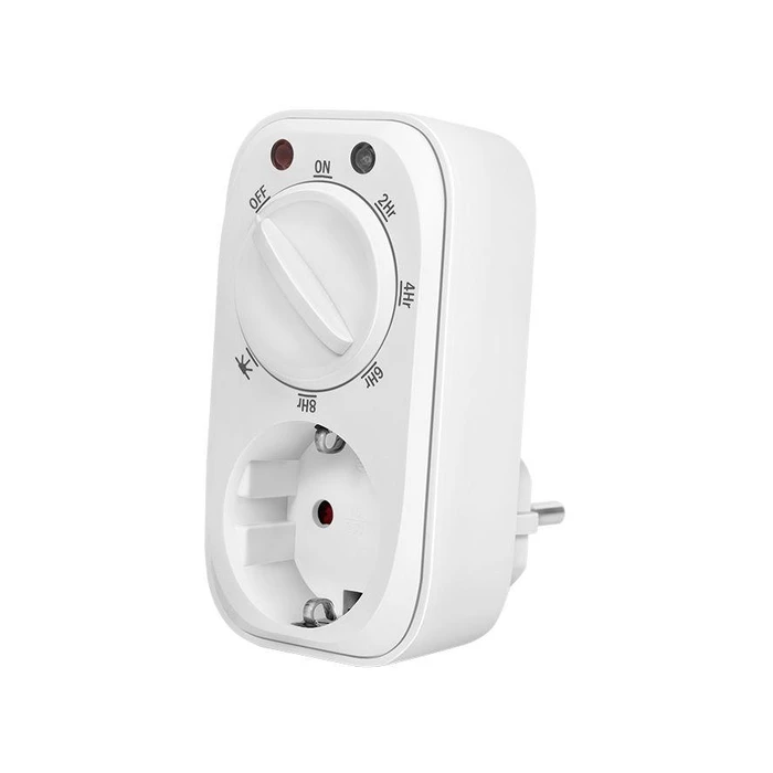 Χρονοδιακόπτης Logilink mechanical with twilight sensor, white