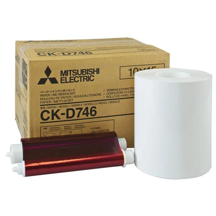 Μελανοταινία Mitsubishi CK-D 746 10x15 cm 2x 400 Prints