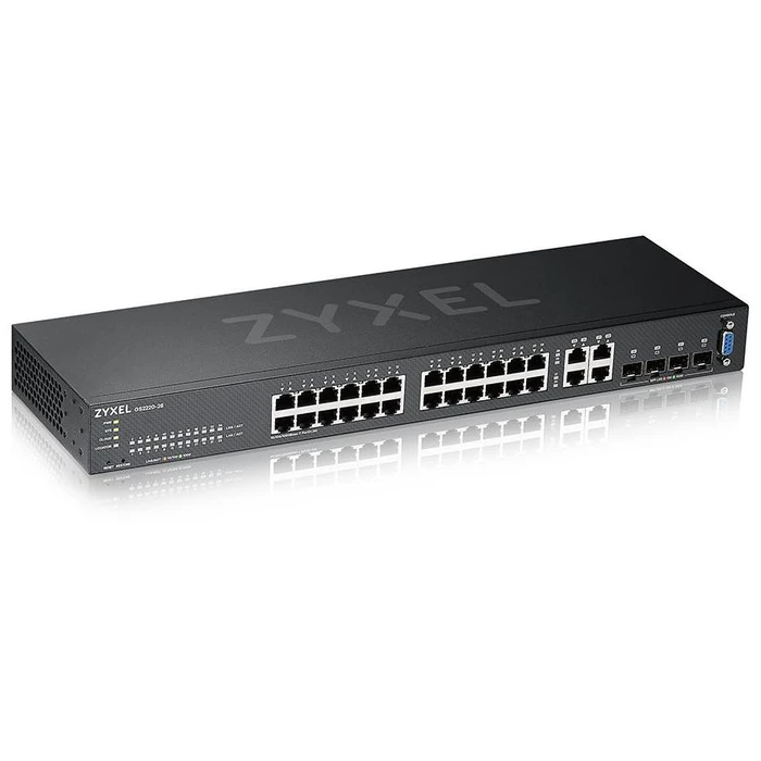 Network Switch ZyXEL 19" 28x GE GS2220-28 24 Port + 4x SFP/Rj45