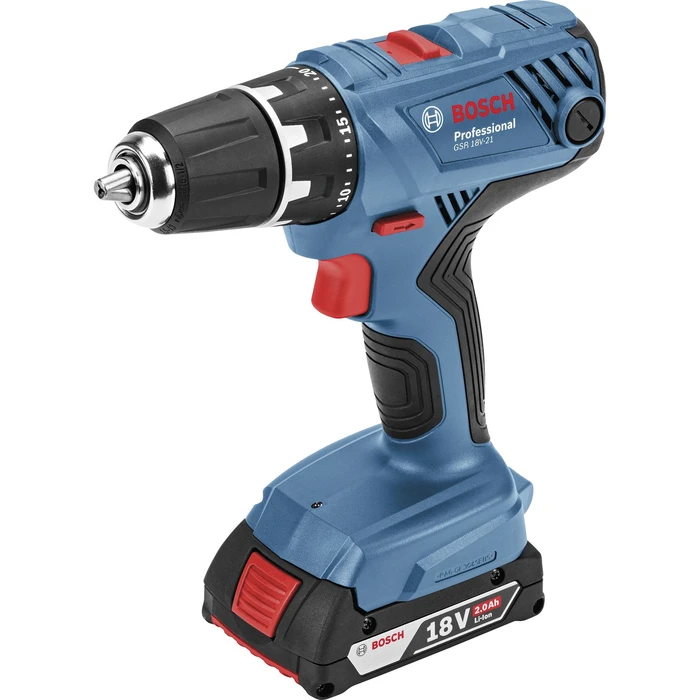 Δραπανοκατσάβιδο Bosch GSR 18V-21 incl. 2 Accus