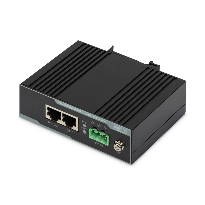 PoE Adapter DIGITUS Injektor Gigabit PoE+ 802.3af/at 60W