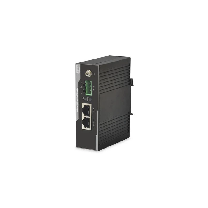 PoE Adapter DIGITUS Injektor Gigabit PoE+ 802.3af/at 60W