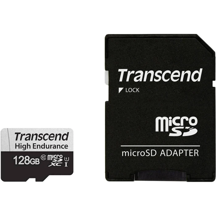 Κάρτα Μνήμης microSDXC 128GB Transcend 350V