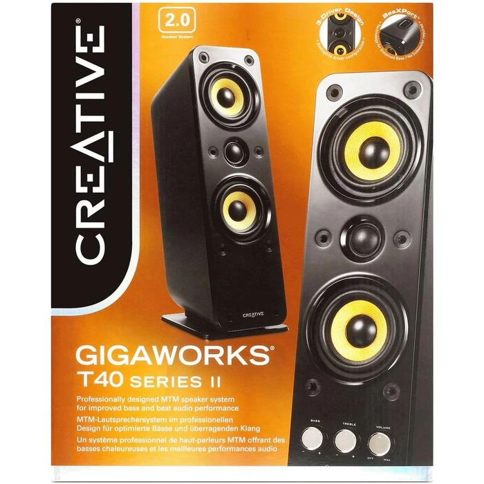 Ηχεία Υπολογιστή Creative Gigaworks T40II 2.0 Black