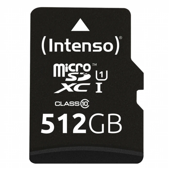 Κάρτα Μνήμης microSDXC 512GB Intenso Premium