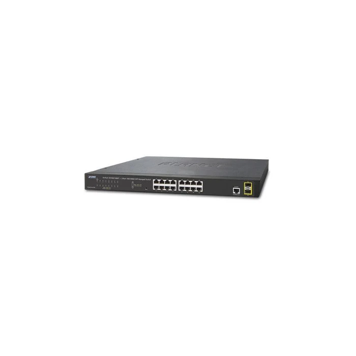 Network Switch Planet 16-Port Layer 2 Managed Gigabit Ethernet +