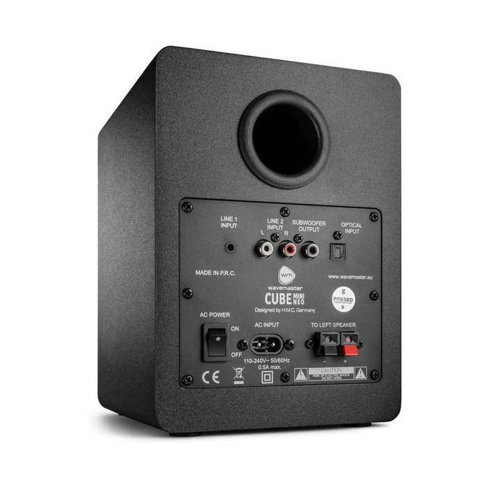 Φορητό Ηχείο Bluetooth Wavemaster CUBE NEO Mini 2.0 Black