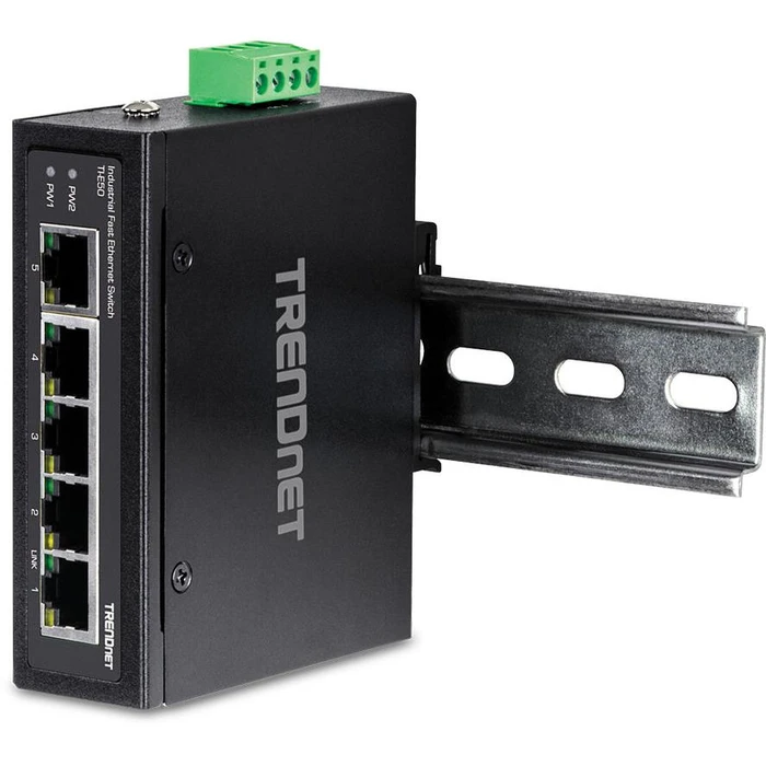 Network Switch TRENDnet Industrie 5 Port Fast Ethernet L2 DIN-Rail