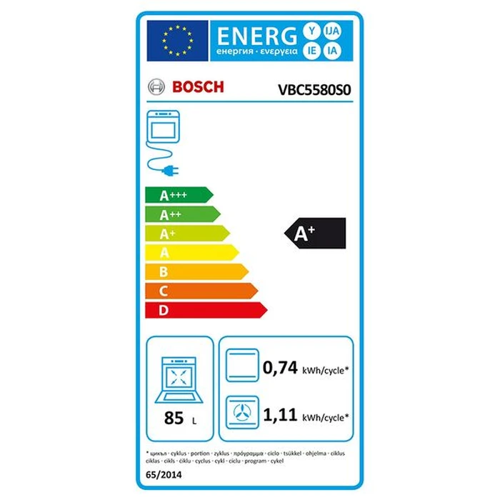 Φούρνος Bosch Vbc5580s0 Inox