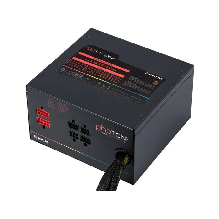 Τροφοδοτικό 650W Chieftec CTG-650C-RGB