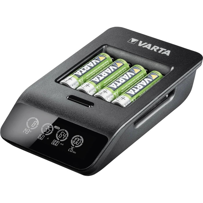 Φορτιστής Μπαταριών Varta LCD Ultra Fast incl. 4 Batt. 2100 mAh AA
