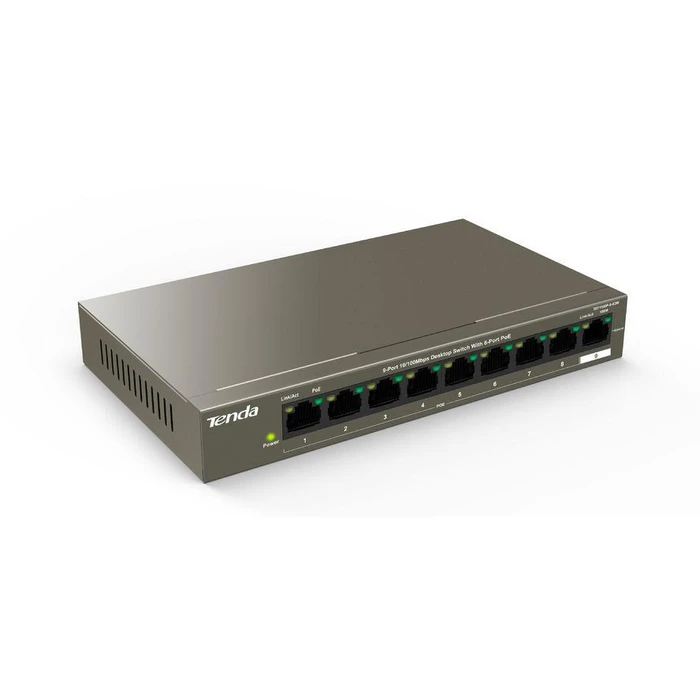 Network Switch Tenda 9-Port FE TEF1109P-8-63W 58W (8x PoE)
