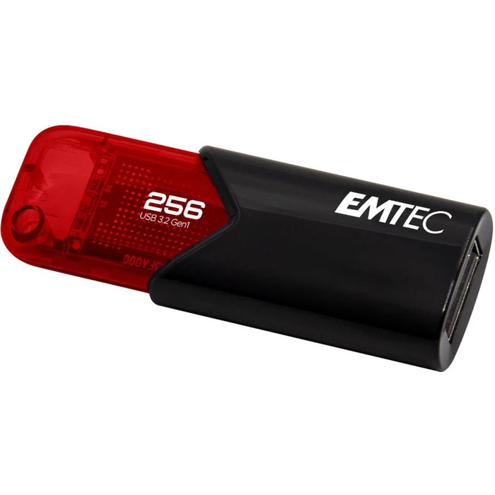 USB Flash 256GB EMTEC B110 USB 3.2 Click Easy Red