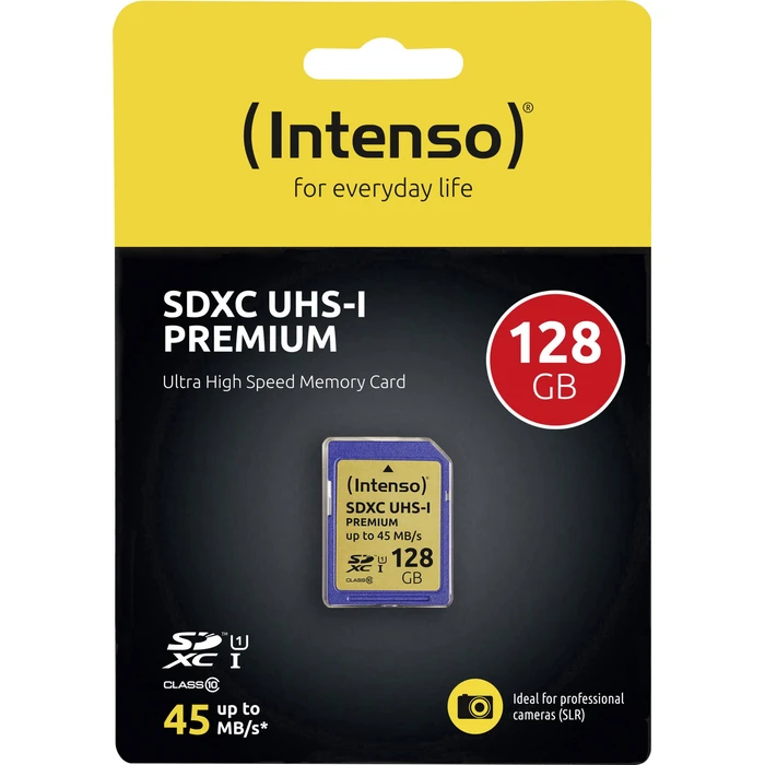 Κάρτα Μνήμης SDXC 128GB Intenso Premium