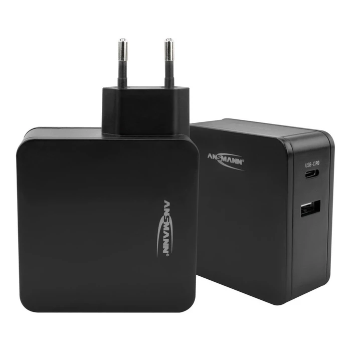 Φορτιστής Πρίζας Ansmann 254PD 1xUSB 1xUSB Type-C PD 60W 4700mA