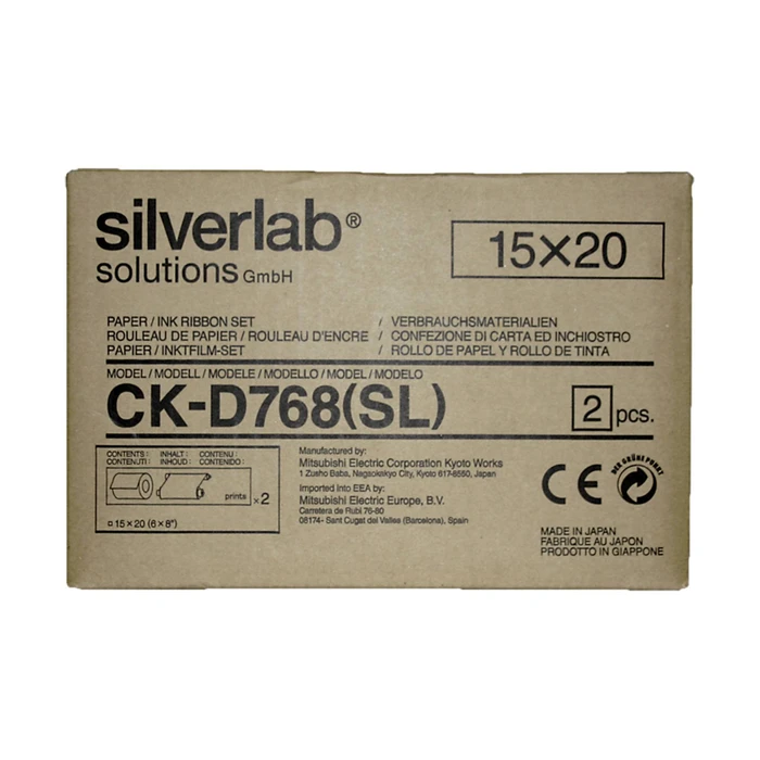 Μελανοταινία Mitsubishi CK-D 768 SL 15x20 cm 2x 200 Prints