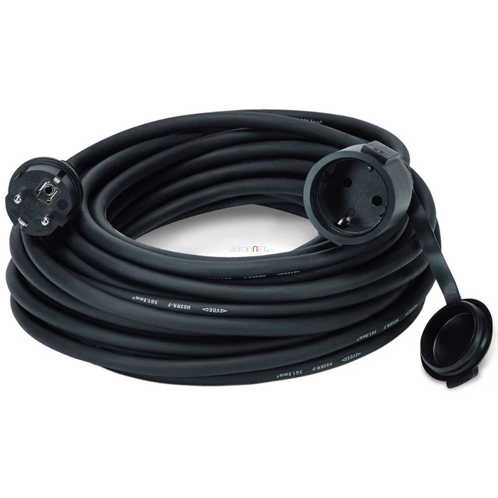 Προέκταση Πρίζας REV IP44 10m black