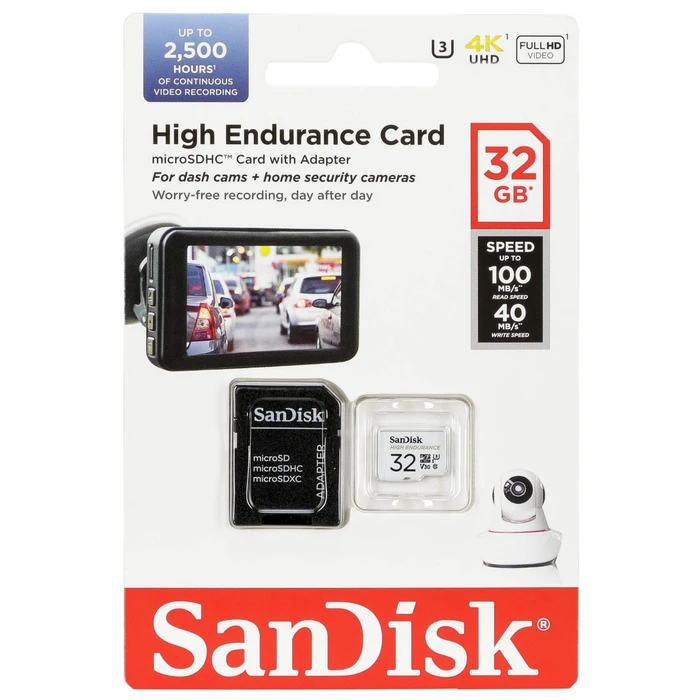 Κάρτα Μνήμης microSDHC 32GB SanDisk High Endurance