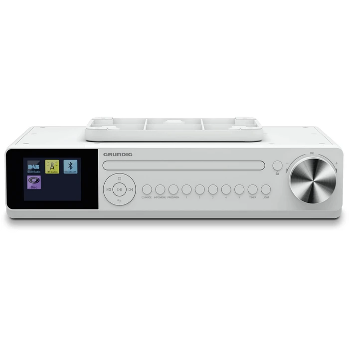 Ραδιόφωνο/CD Player Grundig Dkr 2000 Bt Dab+ White