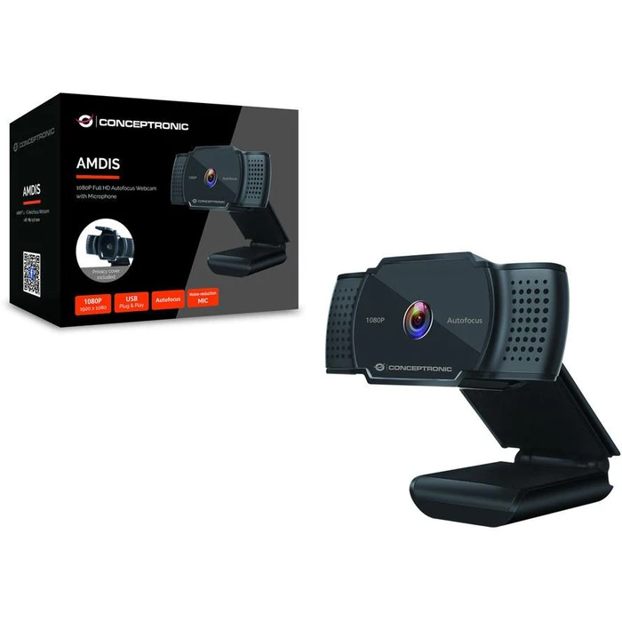 Webcam CONCEPTRONIC AMDIS 1080P HD