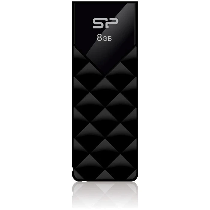 USB Flash 8GB Silicon Power USB2.0 U03 Black