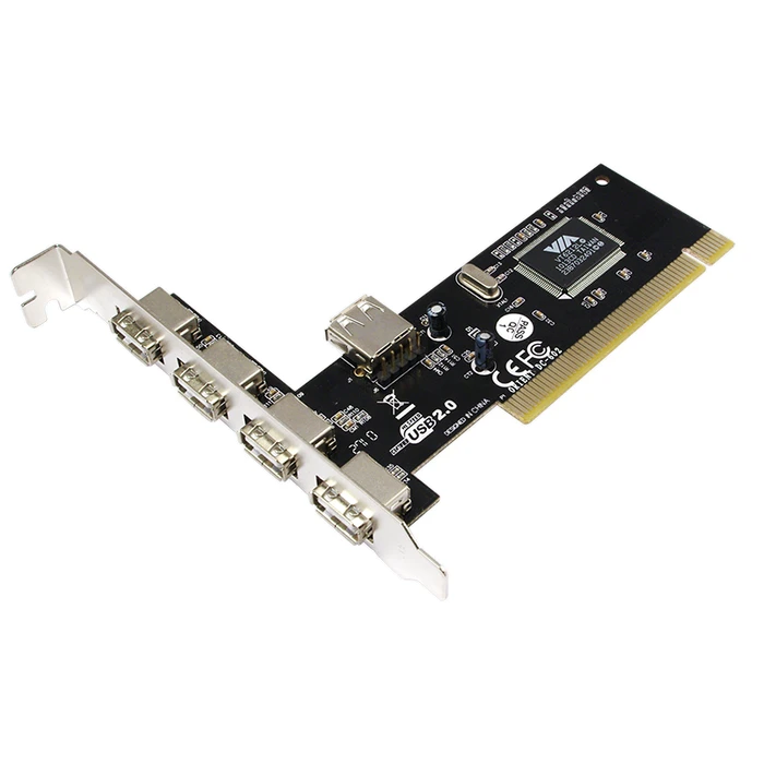 Controller LogiLink PCI USB 2.0 4+1x