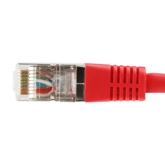Καλώδιο Δικτύου Equip Cat6A S/FTP 2xRJ45 0.50m red Plat.LSZH