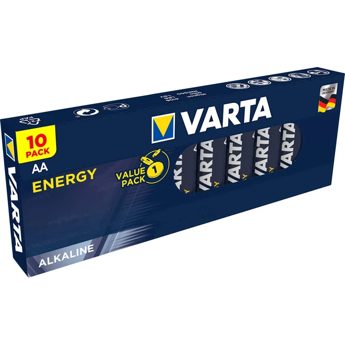 Αλκαλικές Μπαταρίες Varta Energy AA LR6 10pcs.