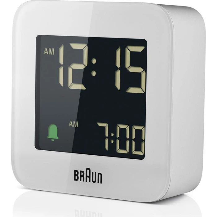 Ρολόι Ξυπνητήρι Braun BC 08 W-DCF Funkwecker Multiband white