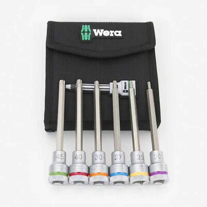 Σετ Μύτες Wera 8767 C TORX HF 2 Zyklop bit socket set TORX w. holding func.