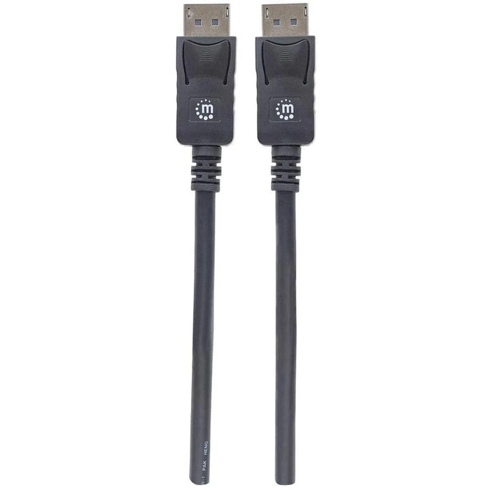 Καλώδιο DisplayPort Manhattan M/M 1.0m shielded Black