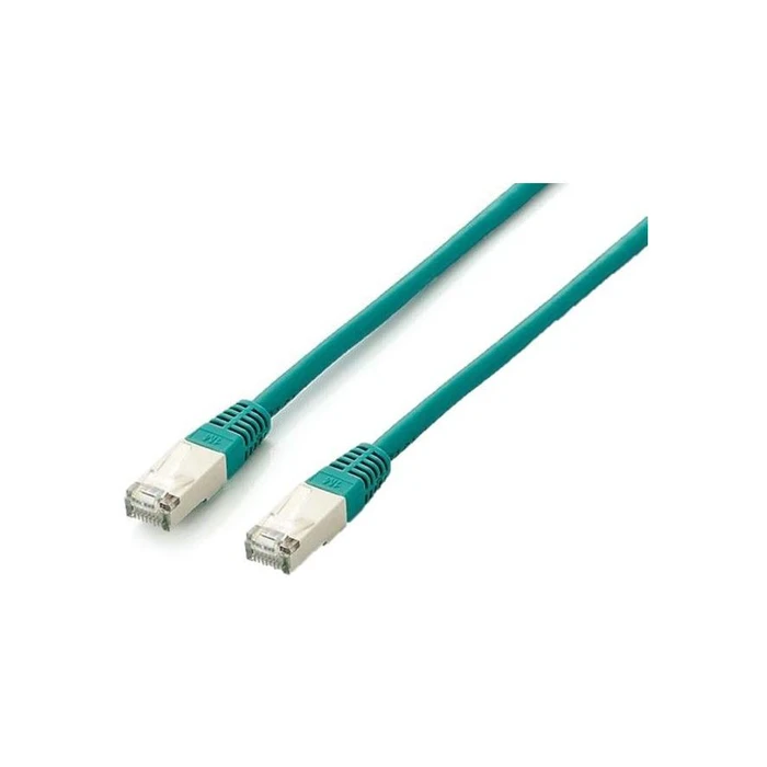 Καλώδιο Δικτύου Equip Cat6A S/FTP 2xRJ45 15.00m green Plat.LSZH
