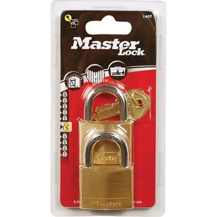 Λουκέτο Master Lock Padlock Brass 2 Pack 150EURT