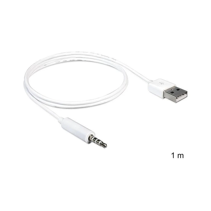Καλώδιο USB iPod Shuffle Delock 3.5mm Jack to USB A M / M 1.00m