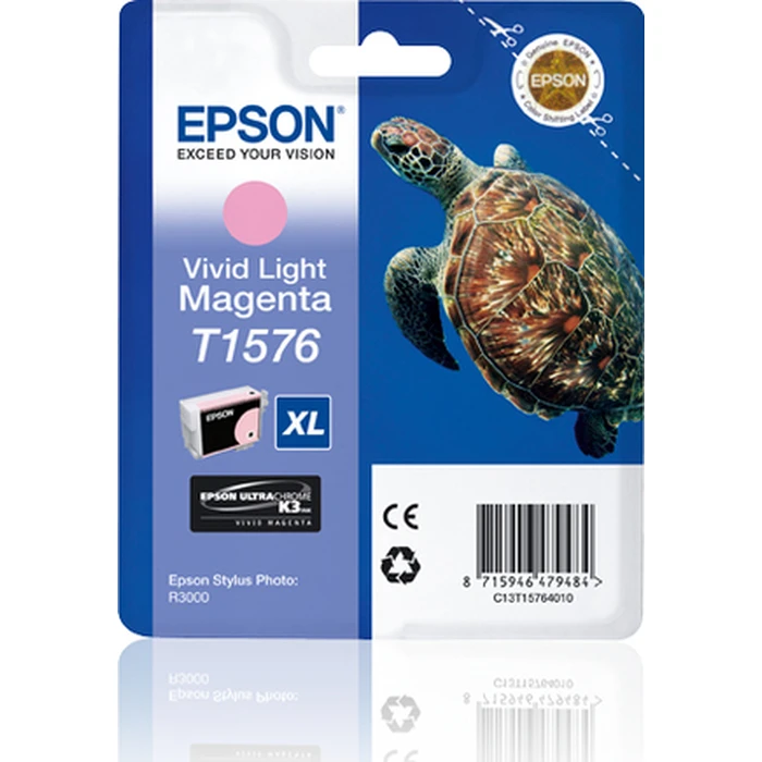 Μελάνι Epson vivid light magenta T 157 T 1576