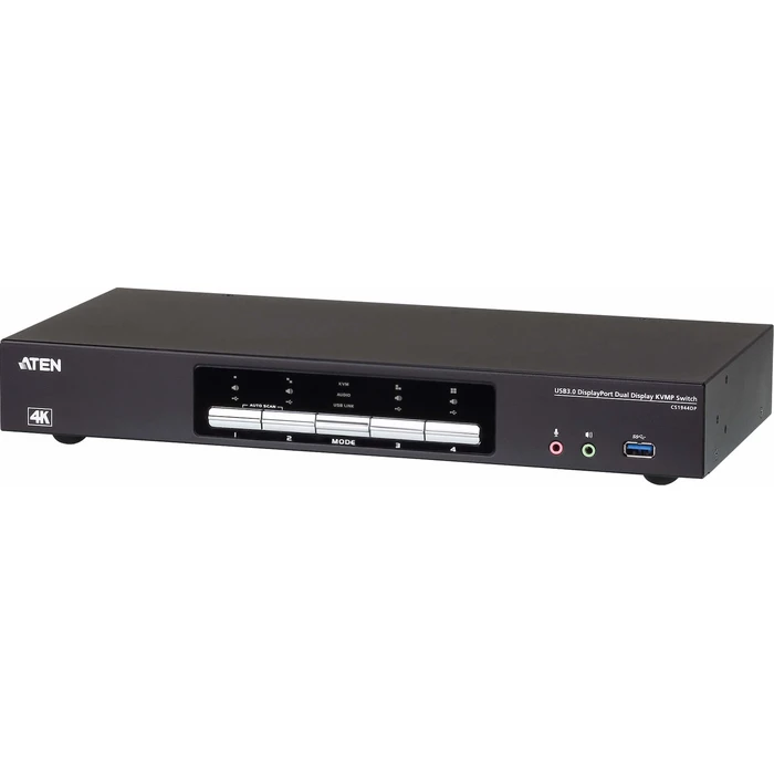 KVM Switch Aten CS1944DP -  audio / USB - 4 ports