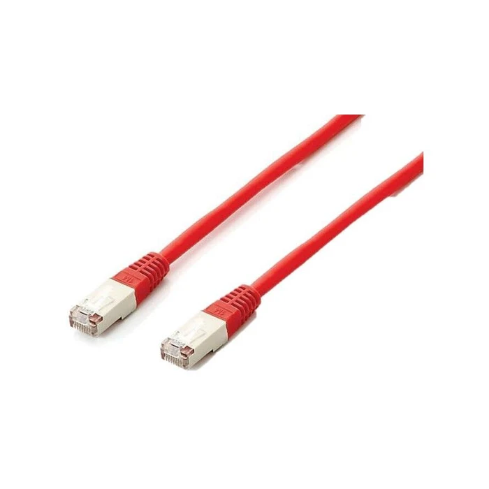 Καλώδιο Δικτύου Equip Cat6A S/FTP 2xRJ45 0.50m red Plat.LSZH