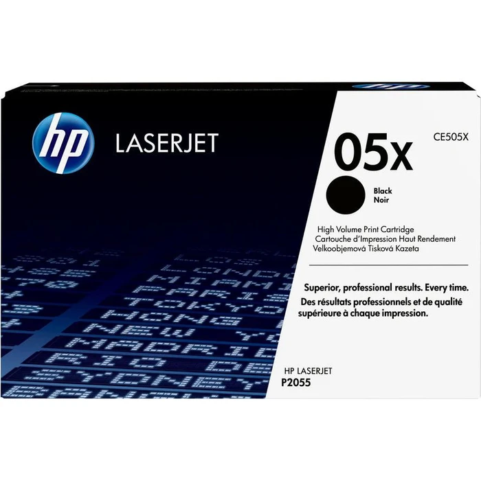 Toner HP LJP2055 black CE505X 6500 pages