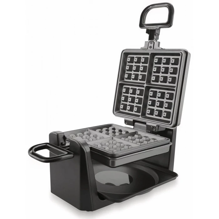 Βαφλιέρα Emerio for 4 Belgian waffles, non-stick coating