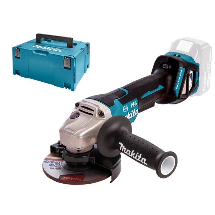Γωνιακός Τροχός Makita DGA517ZJ Cordless Makpac
