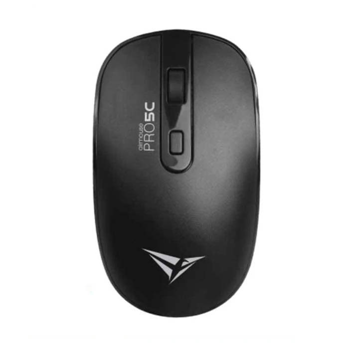 Ποντίκι Ασύρματο Alcatroz Wireless TWO WAY DONGLE (USB+TYPE-C) SILENT Black