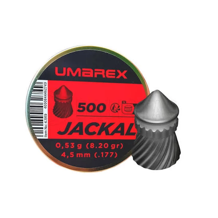 Shotgun 4.5 mm UMAREX Jackal Μυτερά Ριγωτά 500 τεμ.