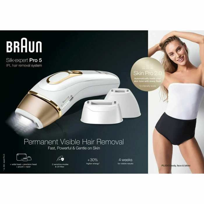 Αποτριχωτική Μηχανή Braun Silk-expert Pro PL 5243