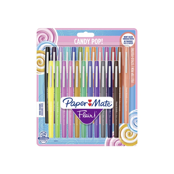 Στυλό 1x24 Paper Mate Filzstifte Flair Candy Pop M 1,0 mm