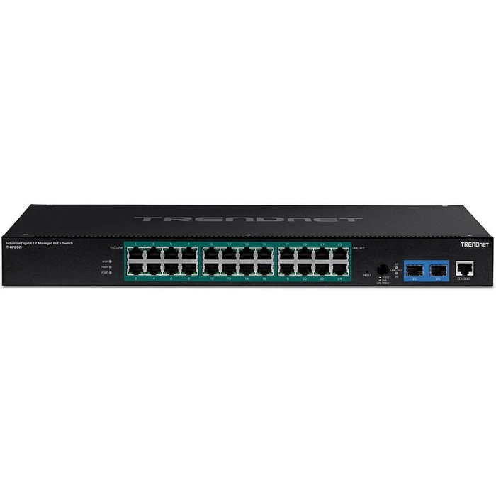Network Switch Trendnet 26-Port Industr. Gigabit L2 Managed PoE+ Rackmount
