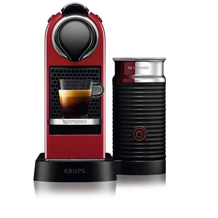 Καφετιέρα Nespresso Krups Original Citiz&Milk (XN7615S) Cherry Red
